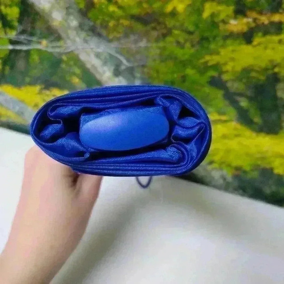 Vtg Contemporary Collection Blue Umbrella NWT 100% Nylon Travel Size RN#87254 - Picture 5 of 5